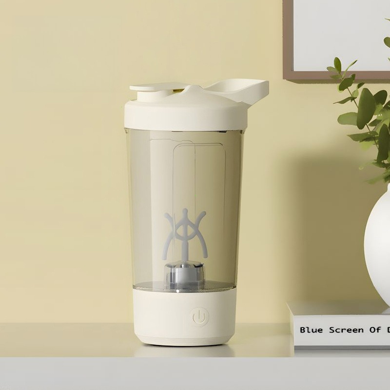 Protein Shaker Bottle - Taza Eléctrica Autoagitadora, Botella Mezcladora para