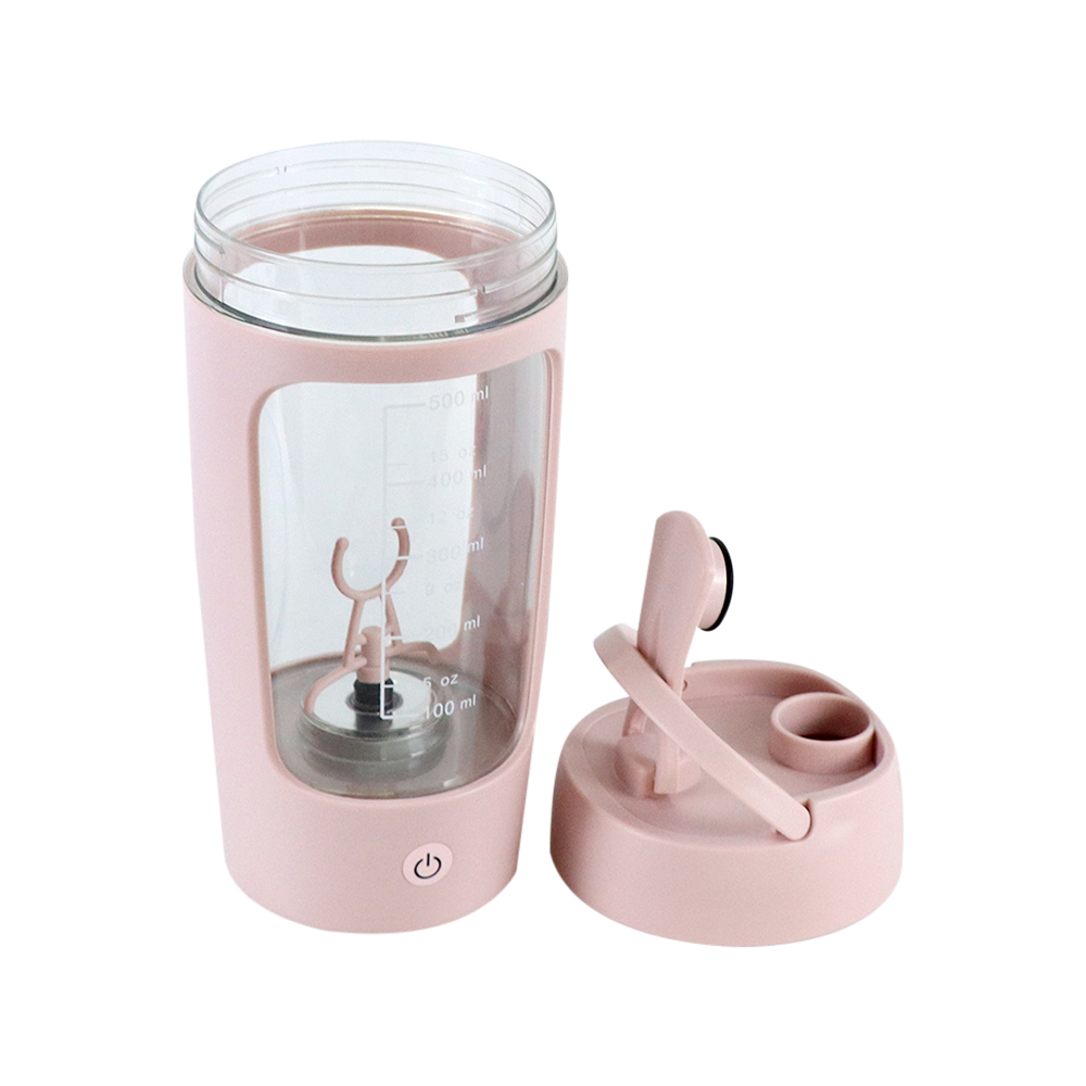 Protein Shaker Bottle - Taza mezcladora eléctrica de proteína en
