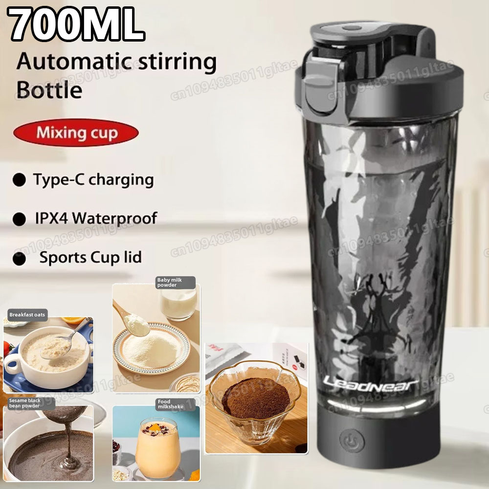 Protein Shaker Bottle - Nuevo Vaso Mezclador Eléctrico para Proteínas