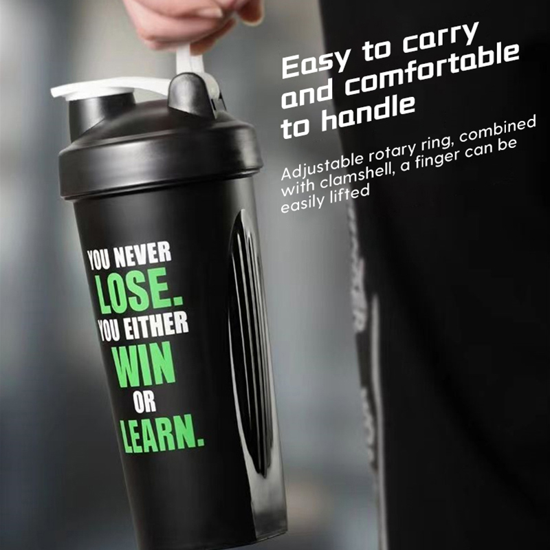 Coctelera de proteínas de alta - Protein Shaker Bottle reseña y precio