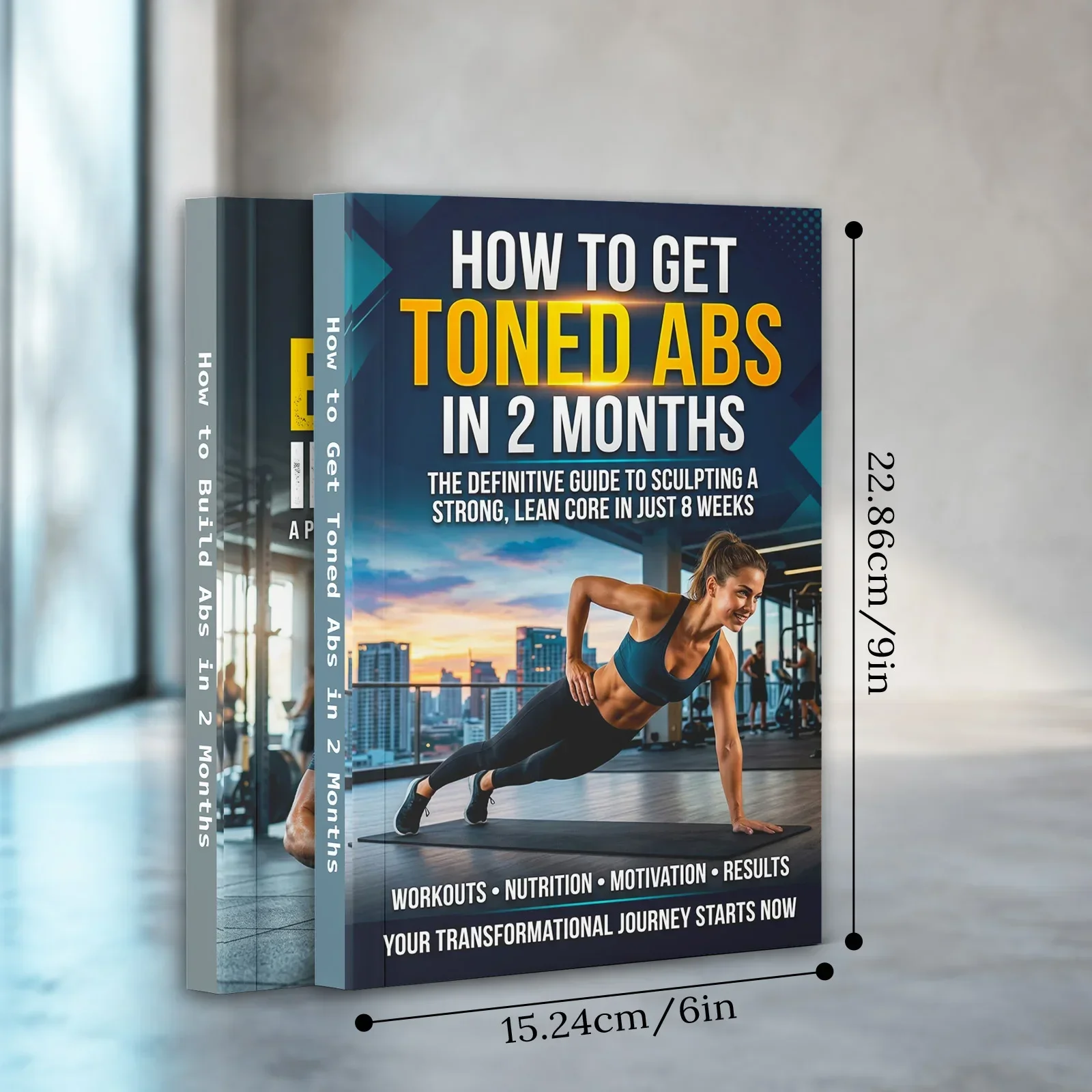 Set de 2 guías de entrenamient - Fitness Nutrition Guide Book reseña y precio