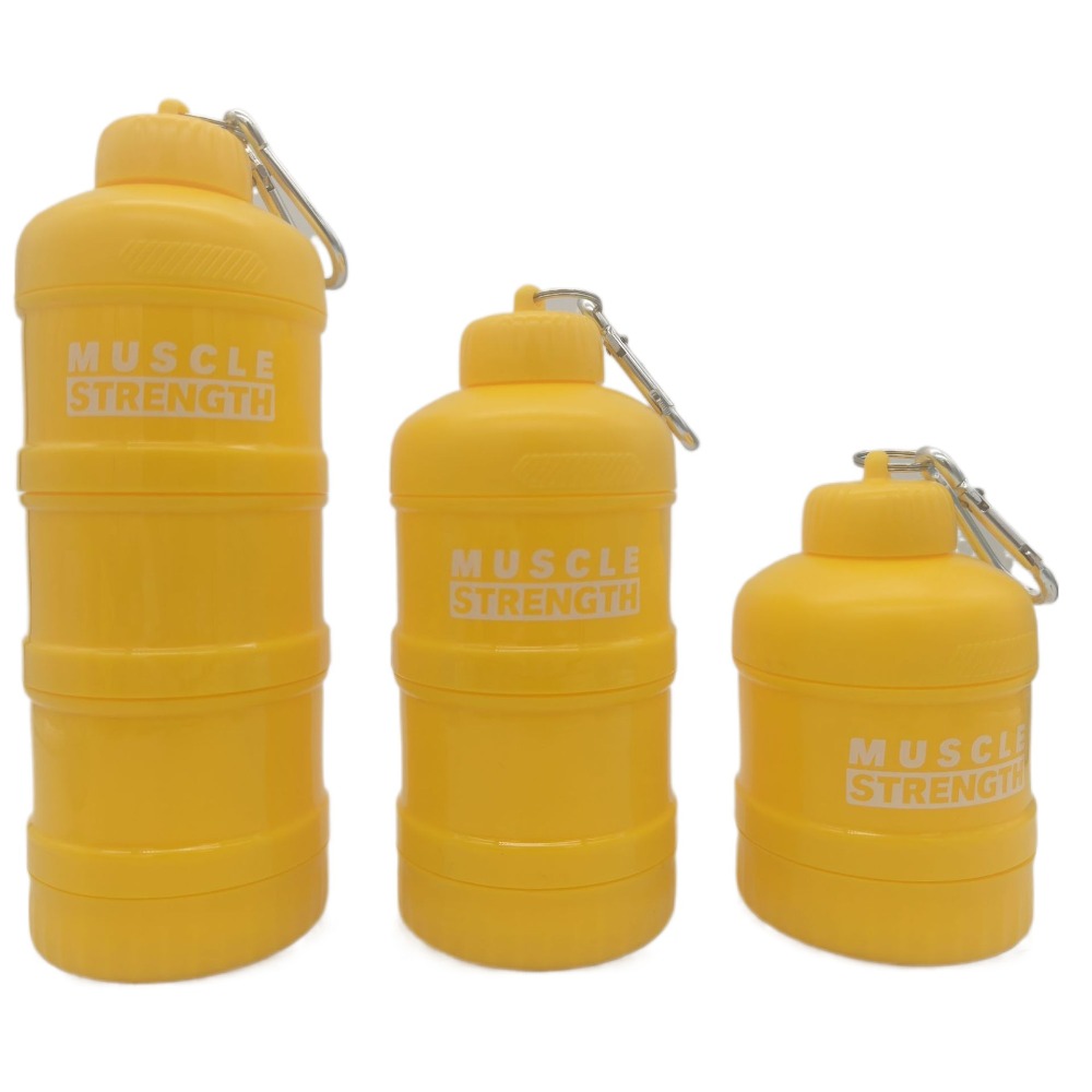 Caja de polvo portátil de 1/2/ - Protein Shaker Bottle reseña y precio