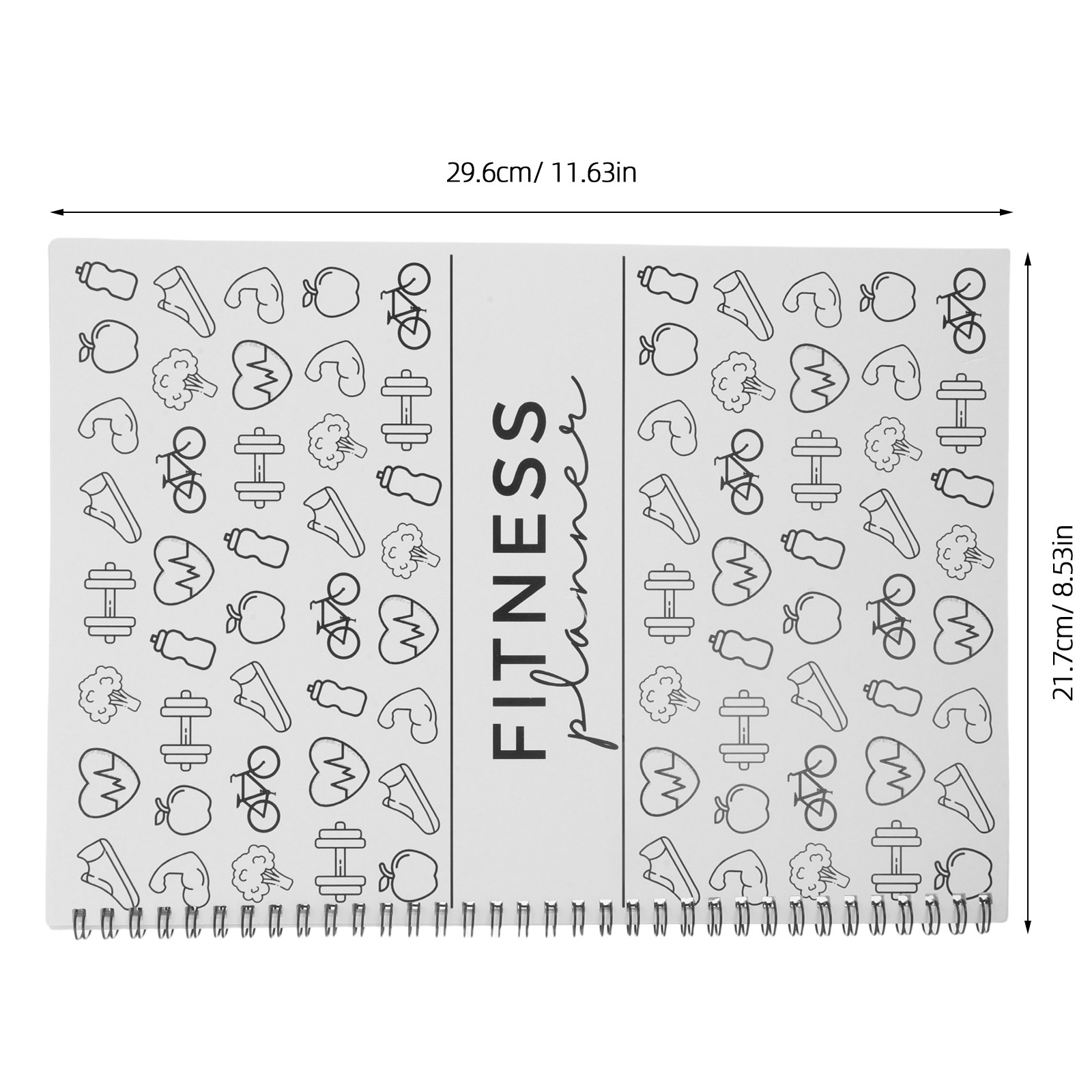 Diario de Fitness 11.7 X 8.5,  - Nutrition Fitness Supplements reseña y precio