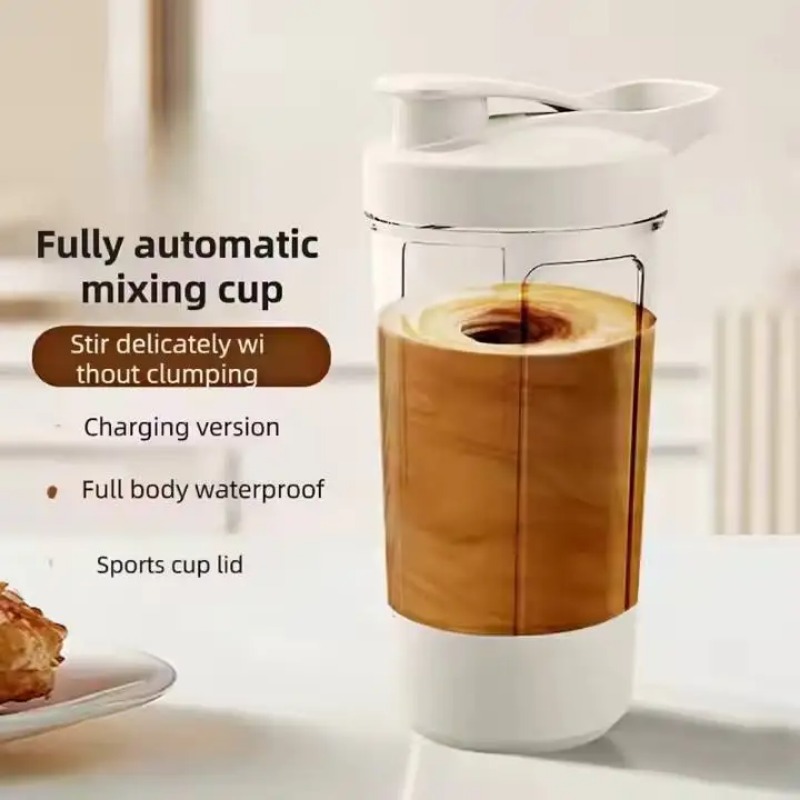 Taza Mezcladora Eléctrica con  - Protein Shaker Bottle reseña y precio