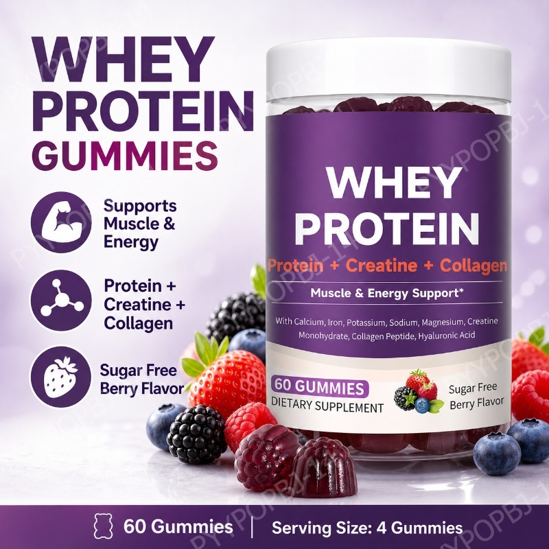 Gomitas de Proteína con Creati - Nutrition Fitness Supplements reseña y precio