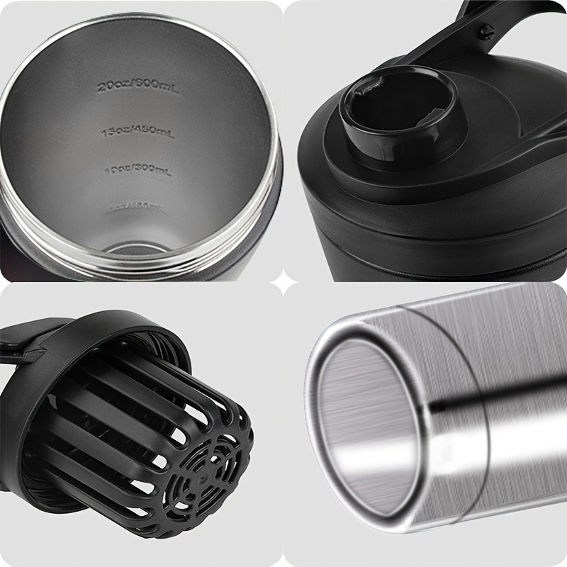 Botella agitadora portátil de  - Protein Shaker Bottle reseña y precio